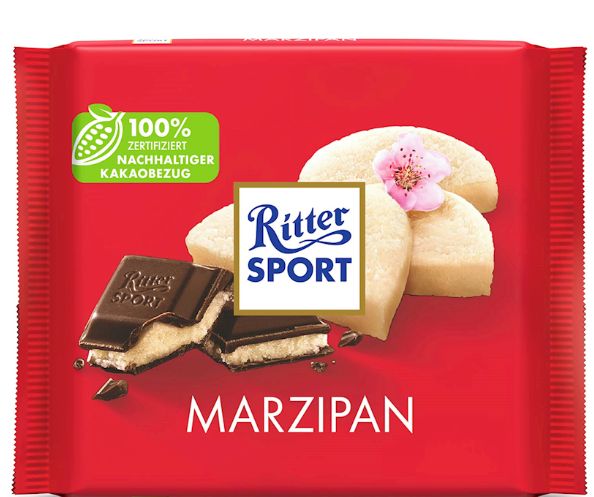 Ritter Sports: Marzipan 100gm