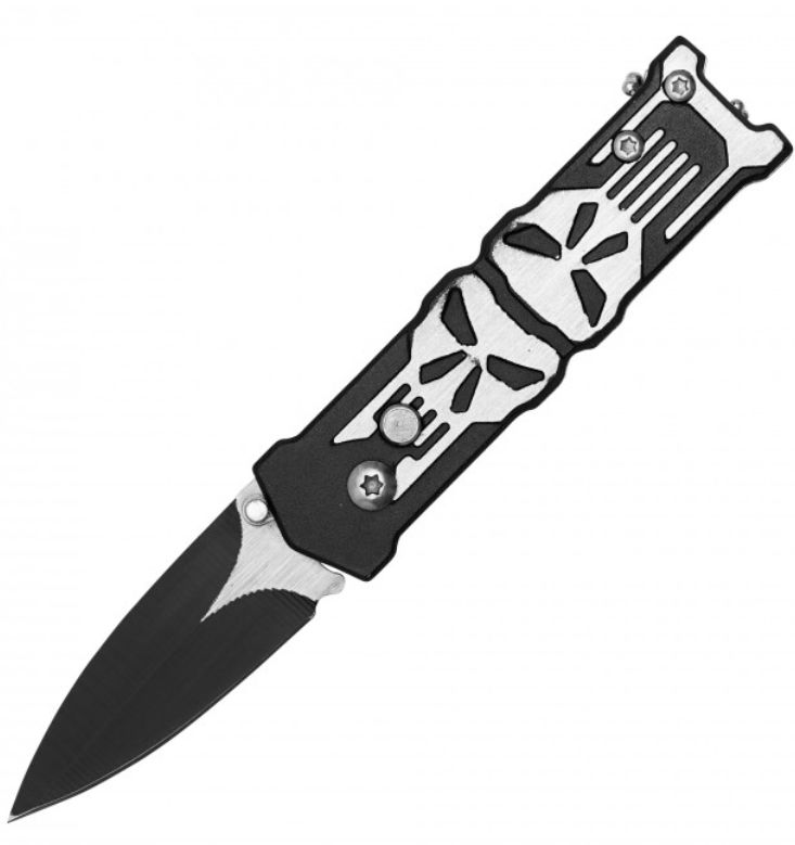 Mini PUNISHER KNIFE: 4.5" Assrt Colors