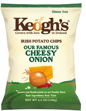 Keoghs Cheese&amp;Onion Crisps Ireland