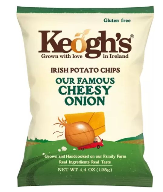 Keoghs Cheese &amp; Onion Sharebag 125gm