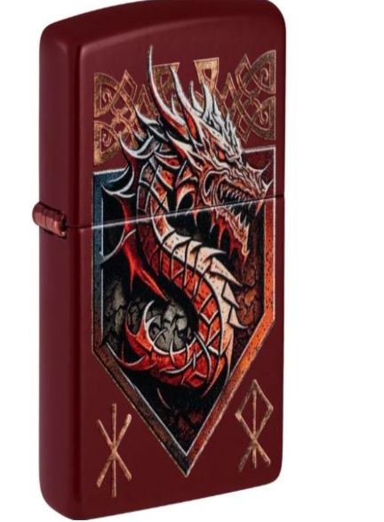 Zippo Lighter:  dragon Shield
