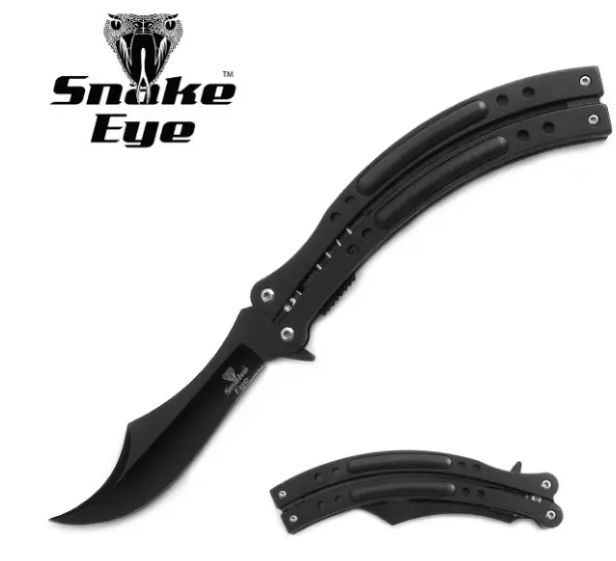 SE KNIFE: Butterfly Look Alike HNDL 8"