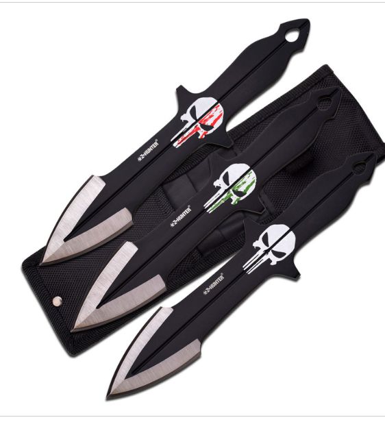 THRWRS: Zombie Punisher BLK BLD 10" 3 pc