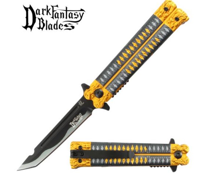 Dark Fantasy Knives: Diamond Pattern HNDL