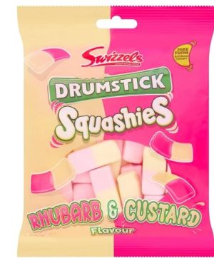Drumsticks Rhubarb &amp; custard bag