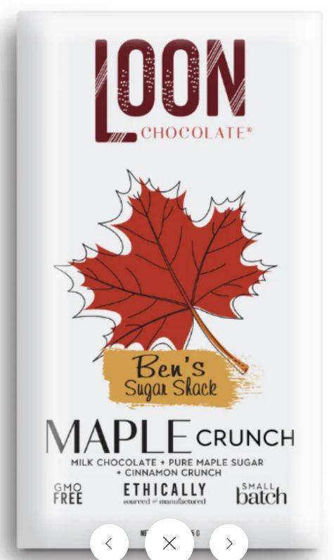 Loon Chocolate: Maple Crunch