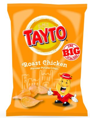 Tayto Irish Roasted Chicken Crisp 33gm