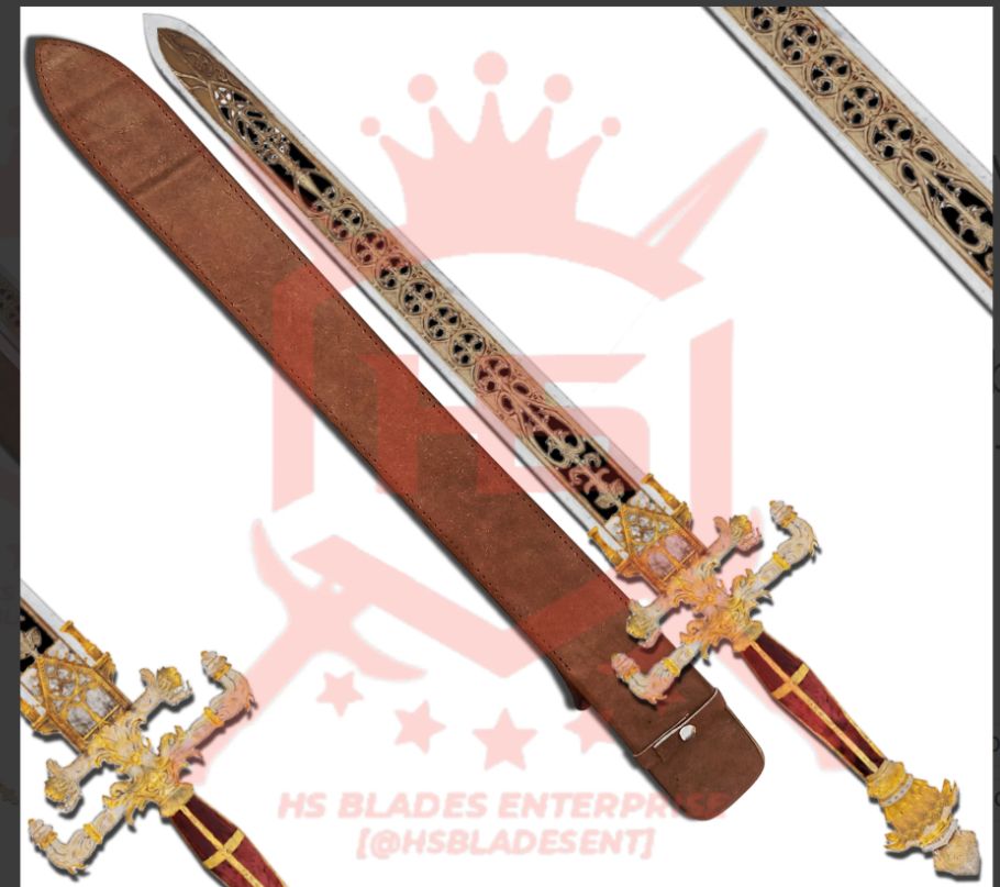 Elden Ring Sword: Night &amp; Flame of Caria Manor 45"