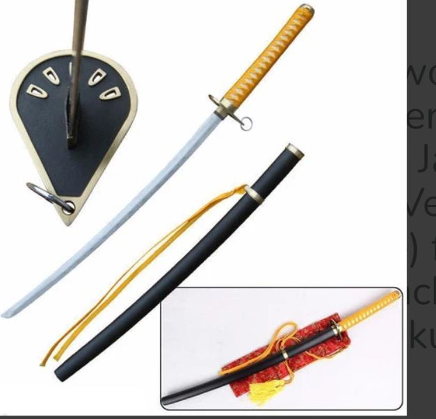 Bleach Sword: Suzumushi  of Kaname Tousen 40" FT