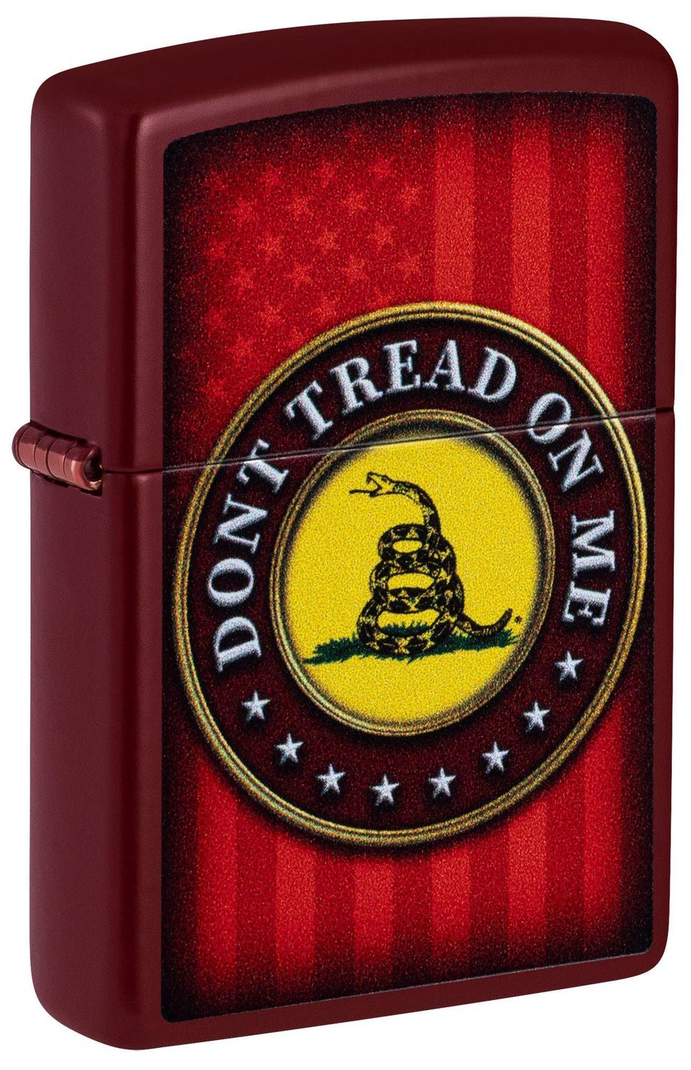 Zippo Dont Tread on Me® Crest Red Matte