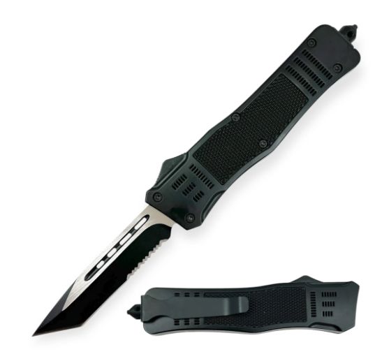 OTF: Tanto 2T Blade Serrated 9.5"