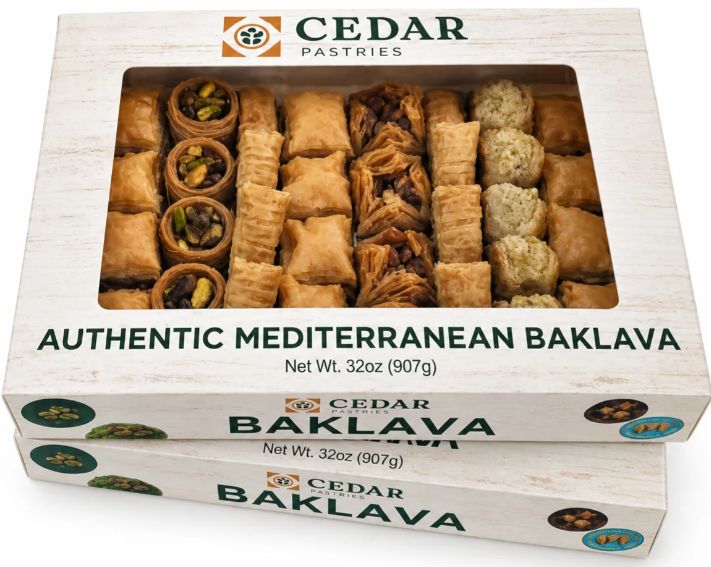 Cedar's Baklava w/ Honey 1KG