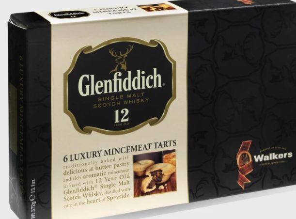 Walkers Glenfiddich Whisky Mincemeat Tarts