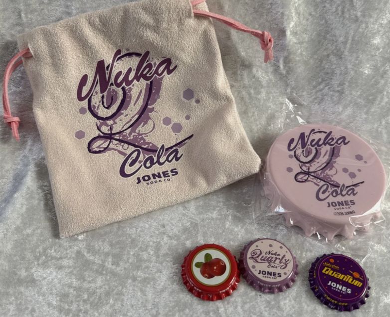 Jones Fallout Vault -Dweller Nuka Cola Bottle opener/bag