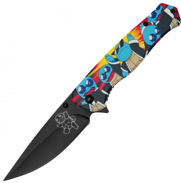 Knife: Turtle Squad Graph HNDl BLK BLD 8.5"