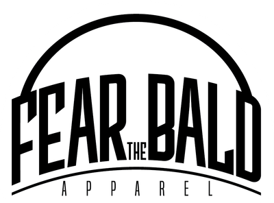 T-shirt Fear The Bald Dark Grey