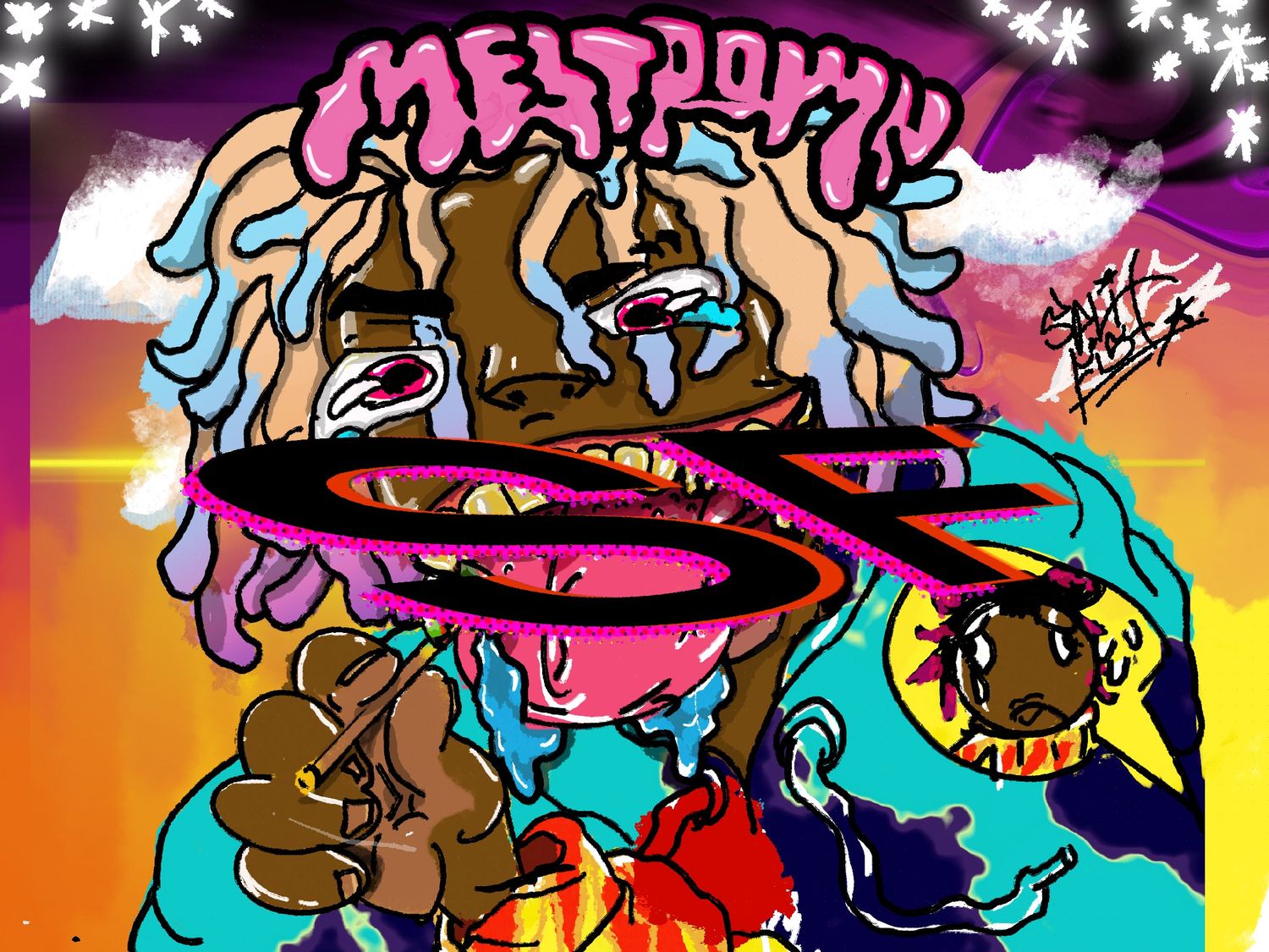 &quot;MELTDOWN&quot; Print