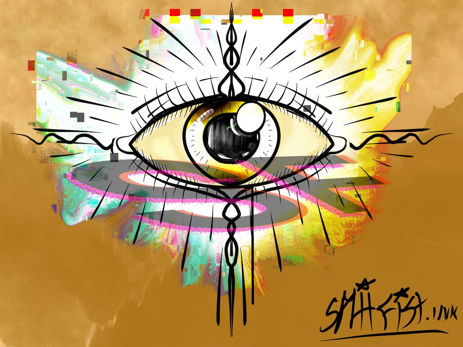 &quot;Divine Signal &quot; Print