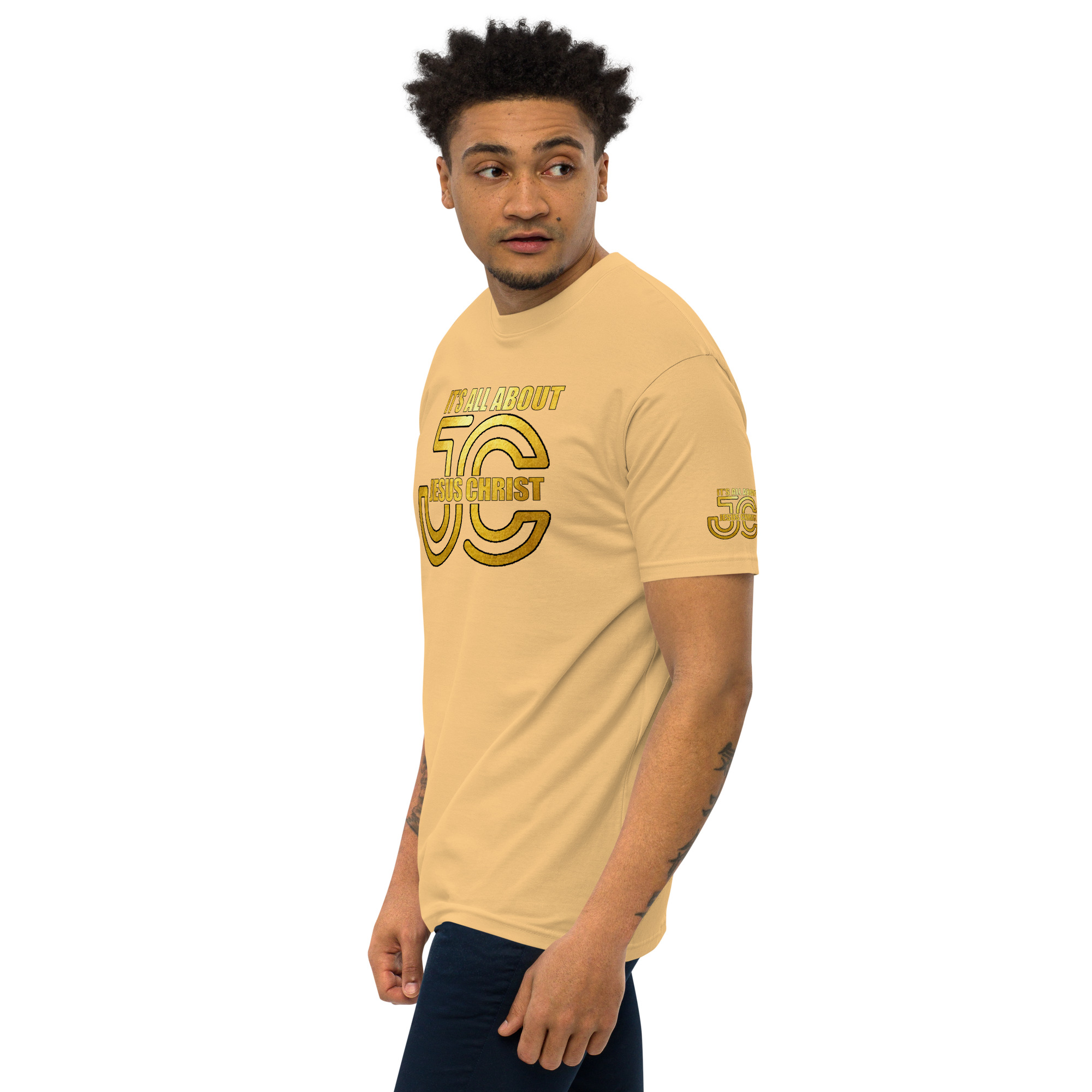 IT&#039;S ALL ABOUT JESUS CHRIST | Unisex premium Quality T-shirt