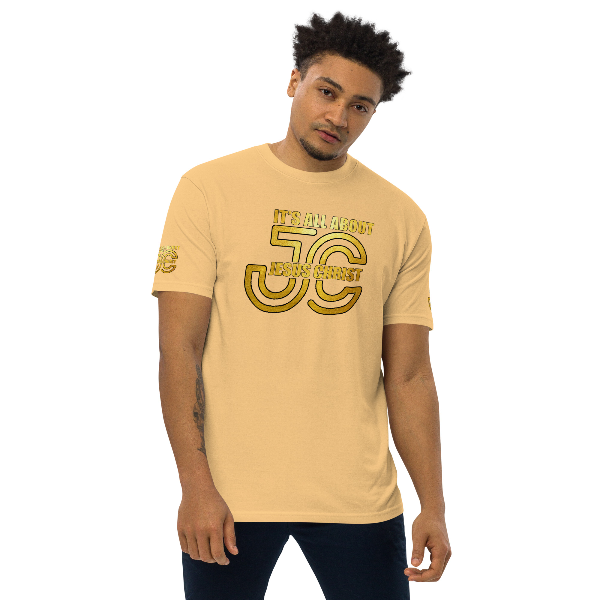 IT&#039;S ALL ABOUT JESUS CHRIST | Unisex premium Quality T-shirt