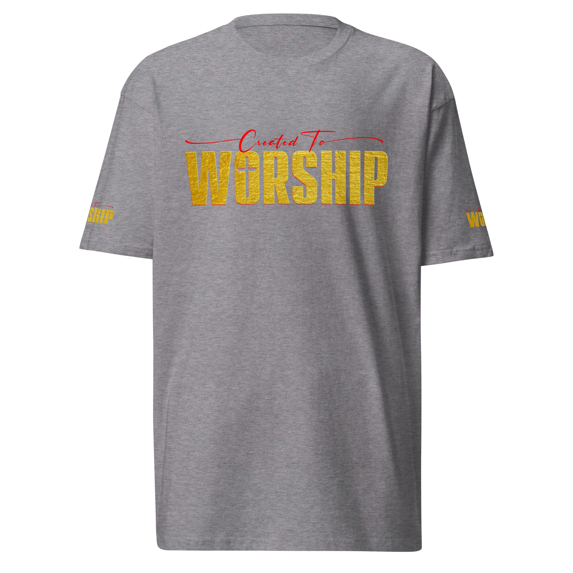 CREATED TO WORSHIP | Unisex premium Quality T-shirt