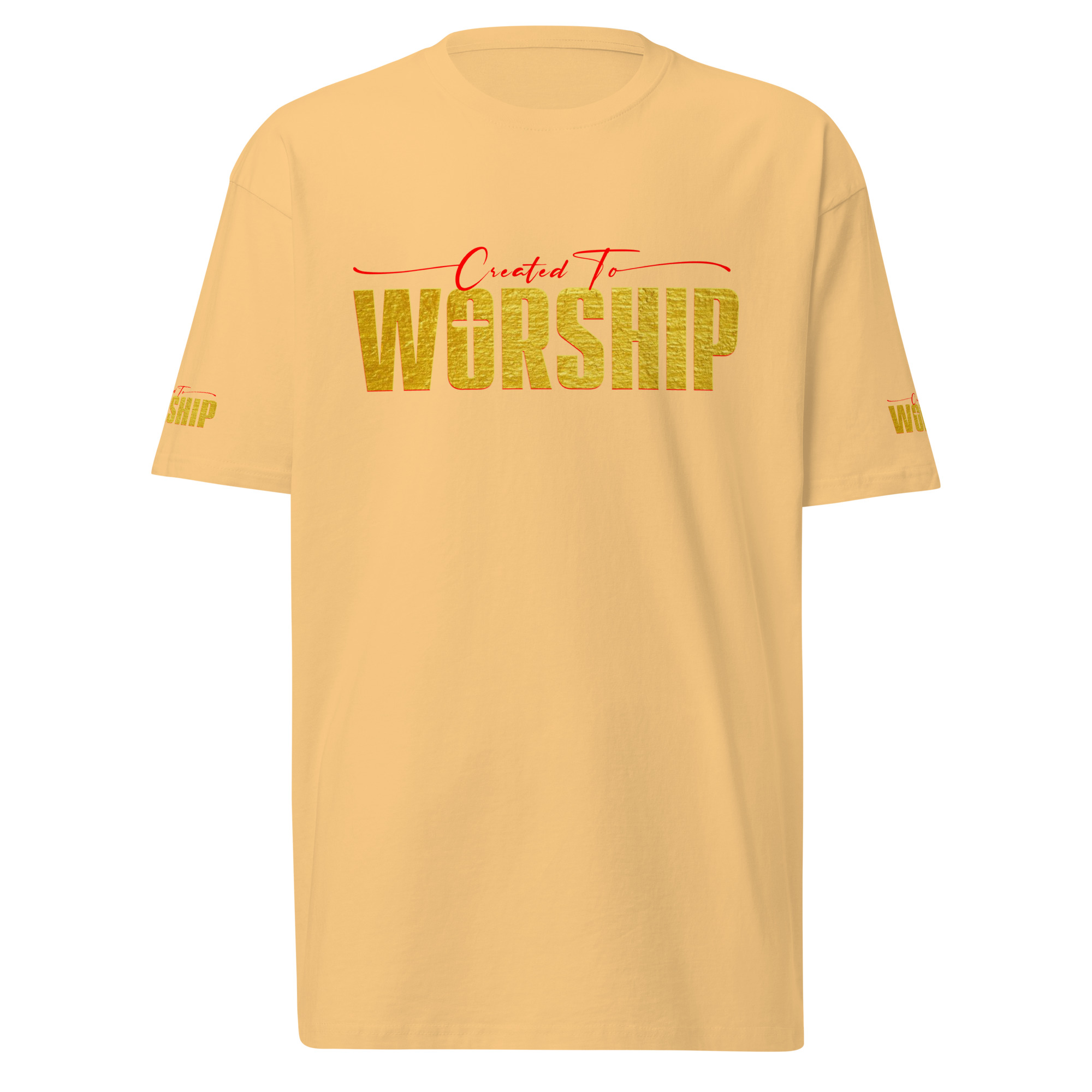 CREATED TO WORSHIP | Unisex premium Quality T-shirt