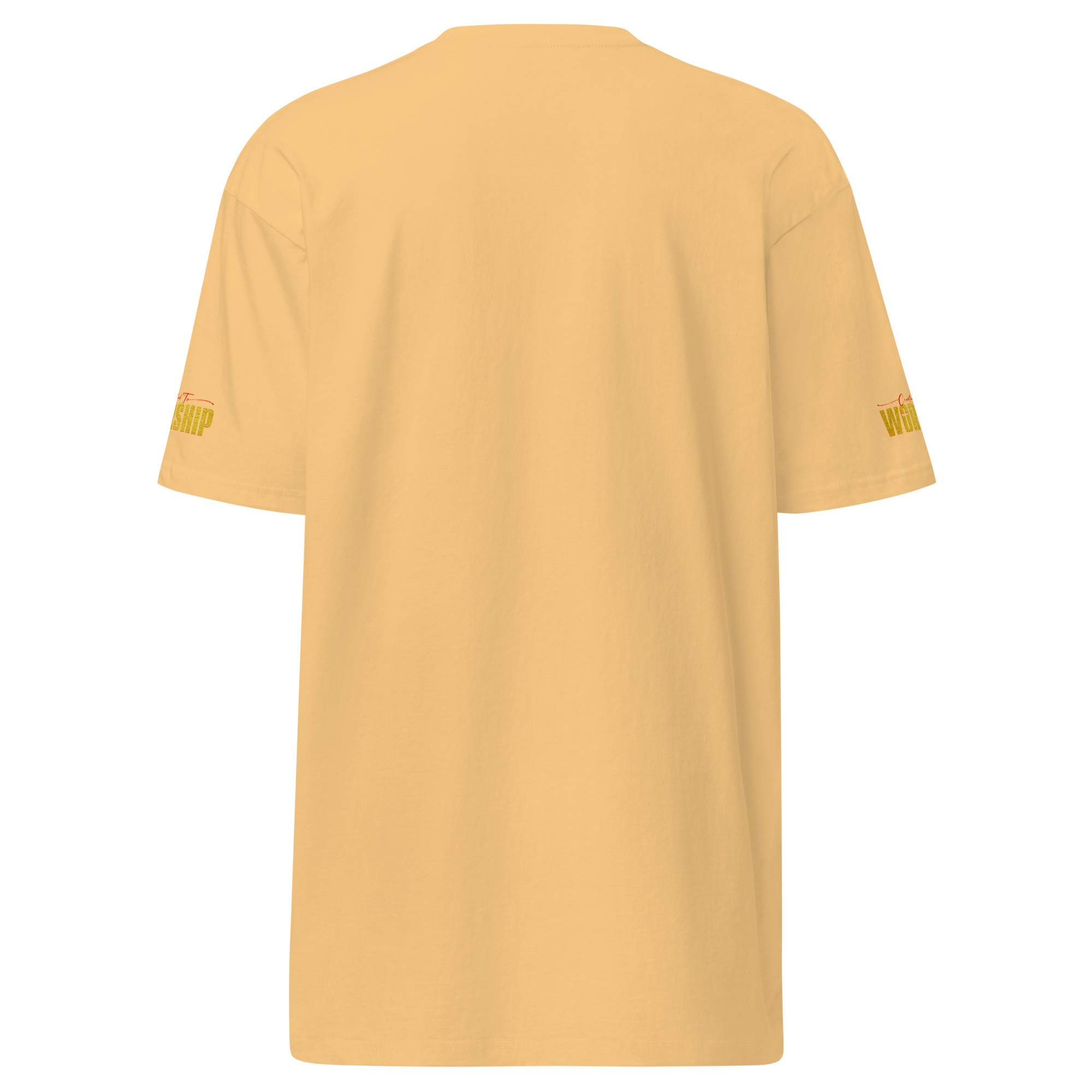 CREATED TO WORSHIP | Unisex premium Quality T-shirt