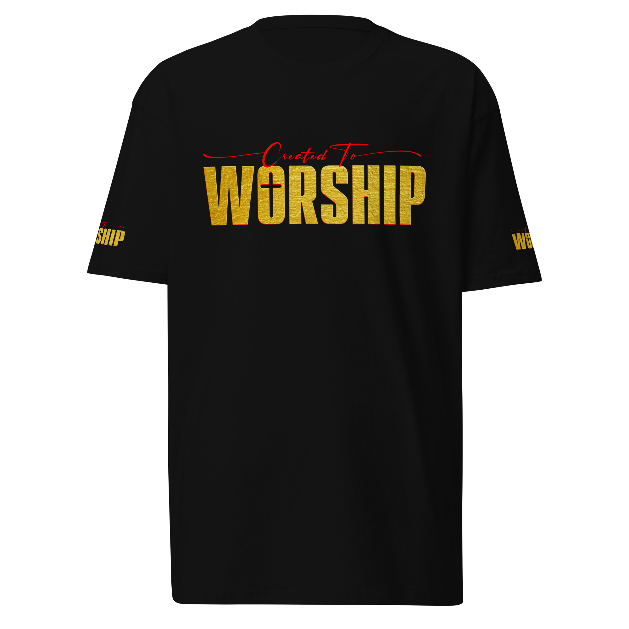 CREATED TO WORSHIP | Unisex premium Quality T-shirt