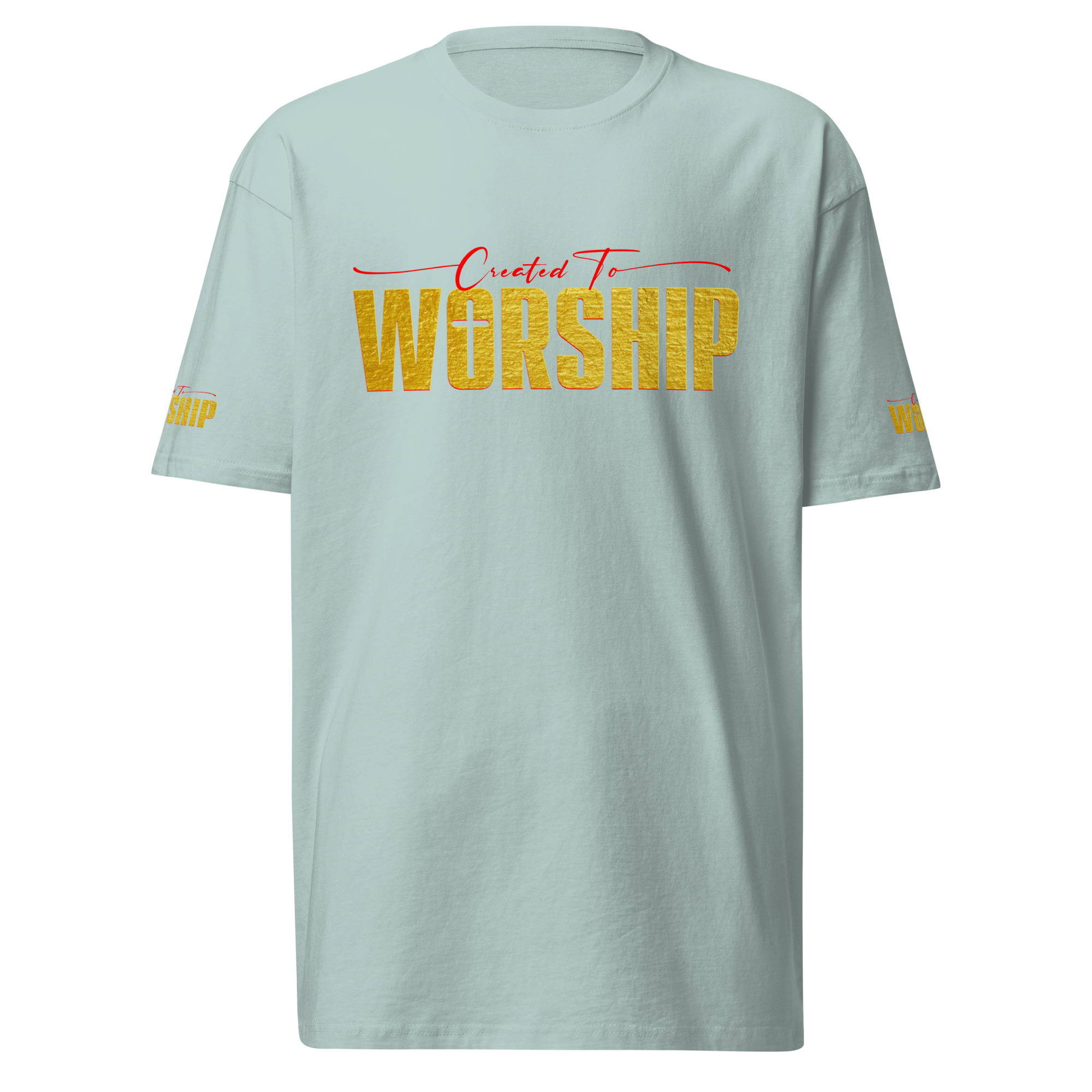 CREATED TO WORSHIP | Unisex premium Quality T-shirt
