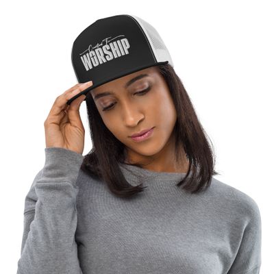 CREATED TO WORSHIP Trucker Cap 