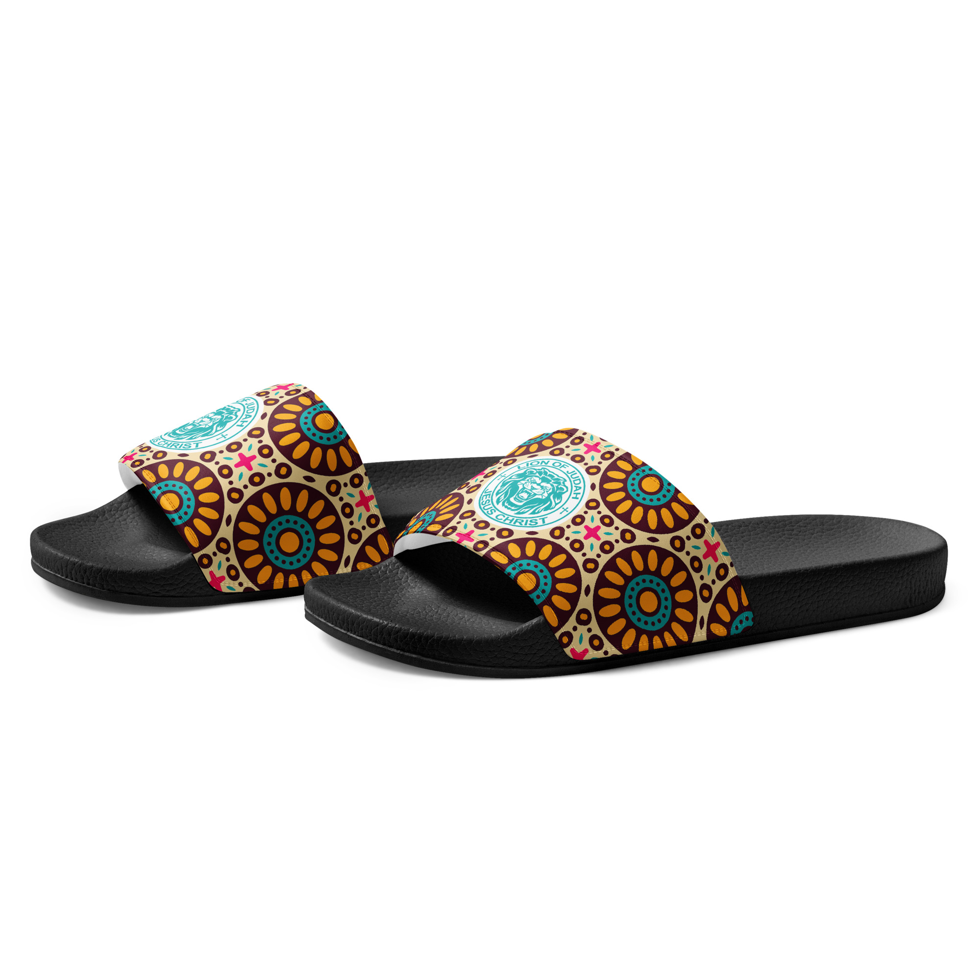 AFRICA TOUCH Men’s & Women's slides AFRICA TOUCH Men’s & Women's slides
