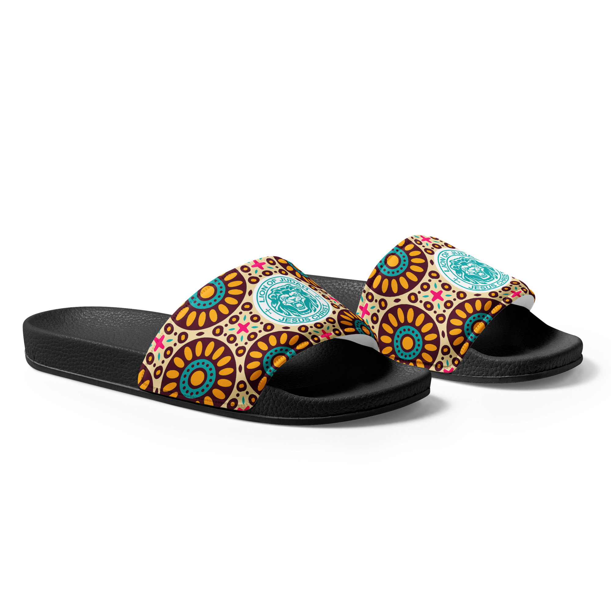 AFRICA TOUCH Men’s & Women's slides AFRICA TOUCH Men’s & Women's slides