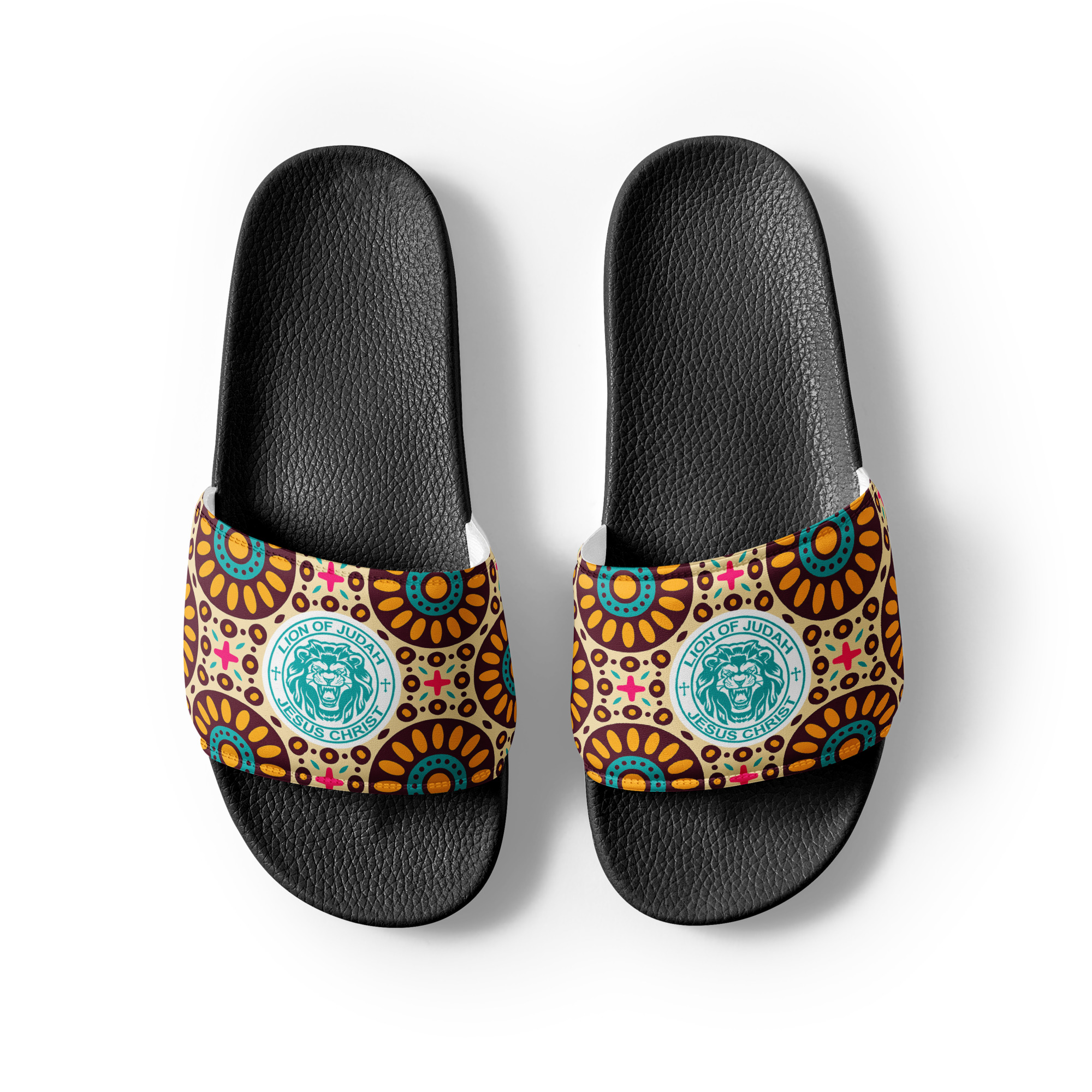 AFRICA TOUCH Men’s & Women's slides AFRICA TOUCH Men’s & Women's slides