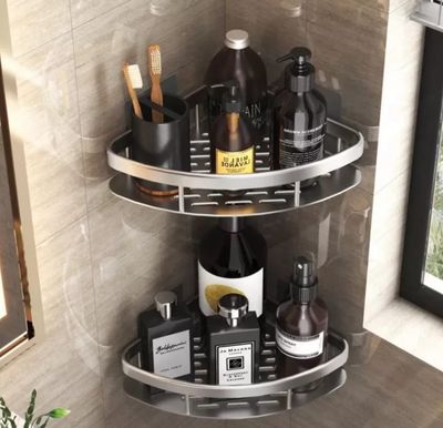 Adhesive Corner Bathroom Caddies