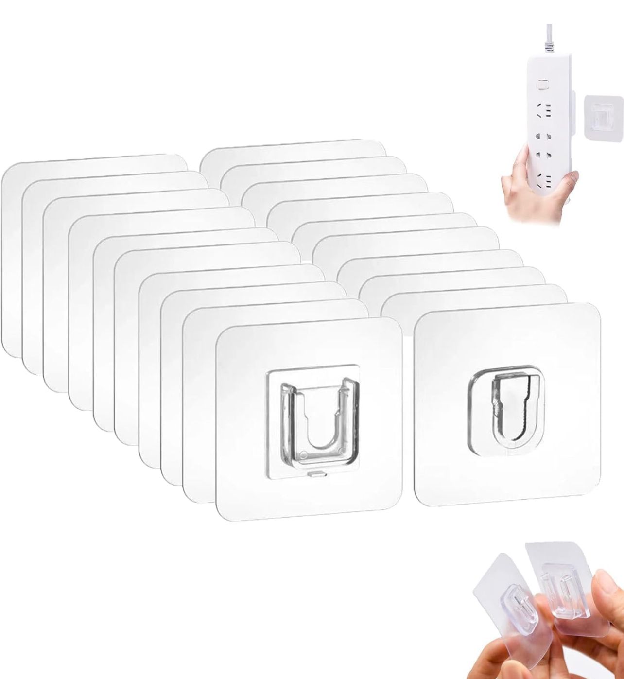 Double Sided Adhesive wall hooks
