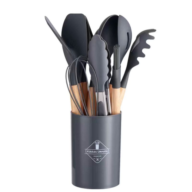Silicone Utensil Sets - 12 Piece