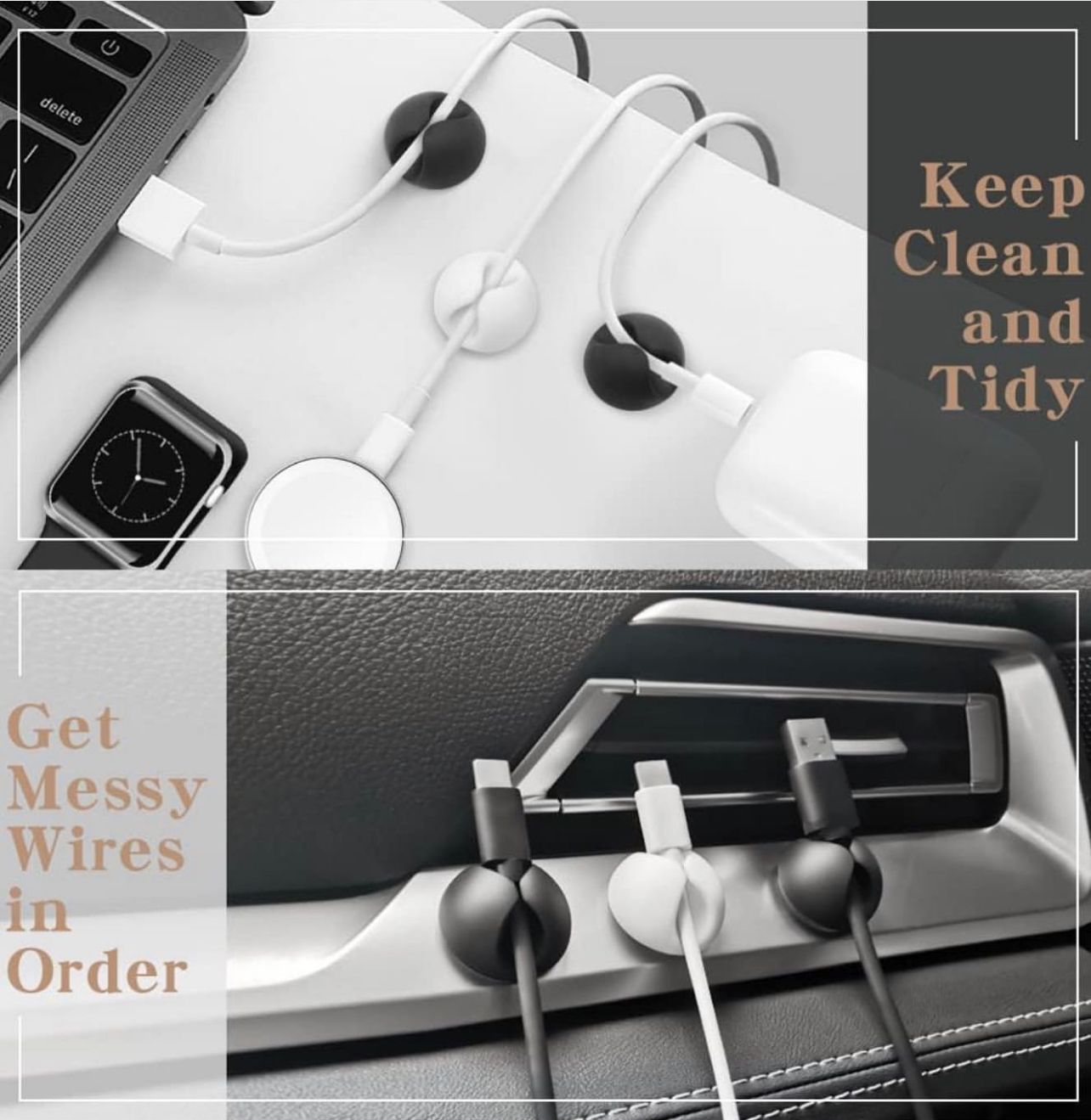 Adhesive Cable Clips