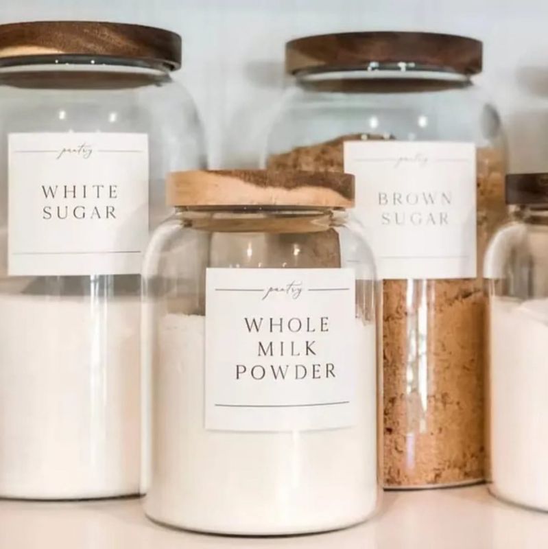 Airtight Glass Jar with Acacia Lid