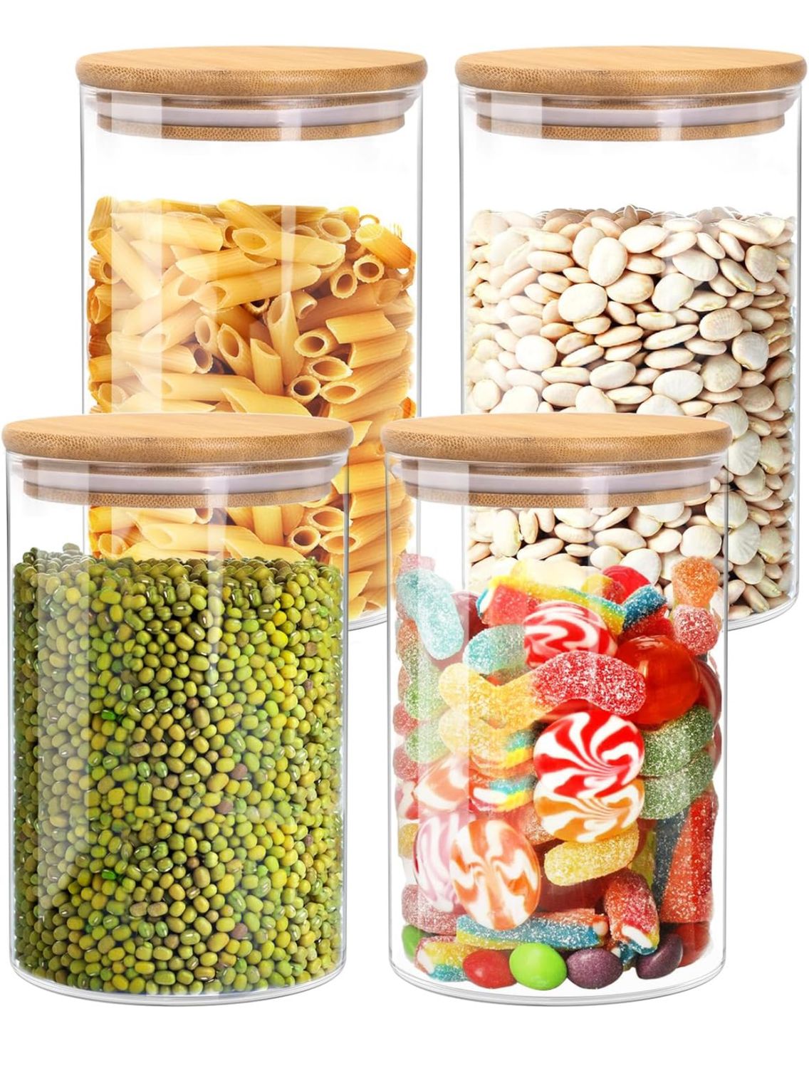 Multipurpose Glass Jars