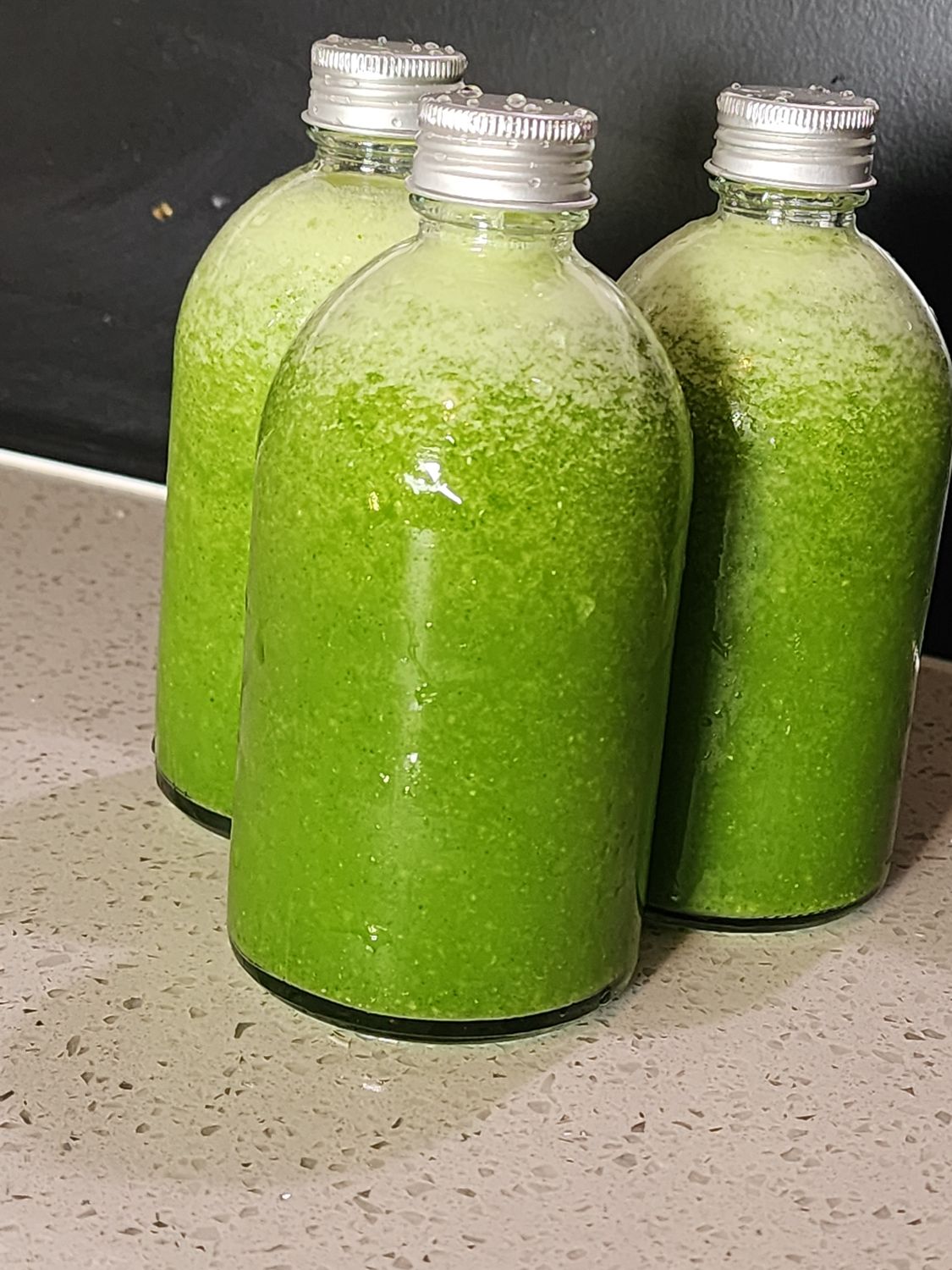 350ml Glass Juice Bottles with Lid