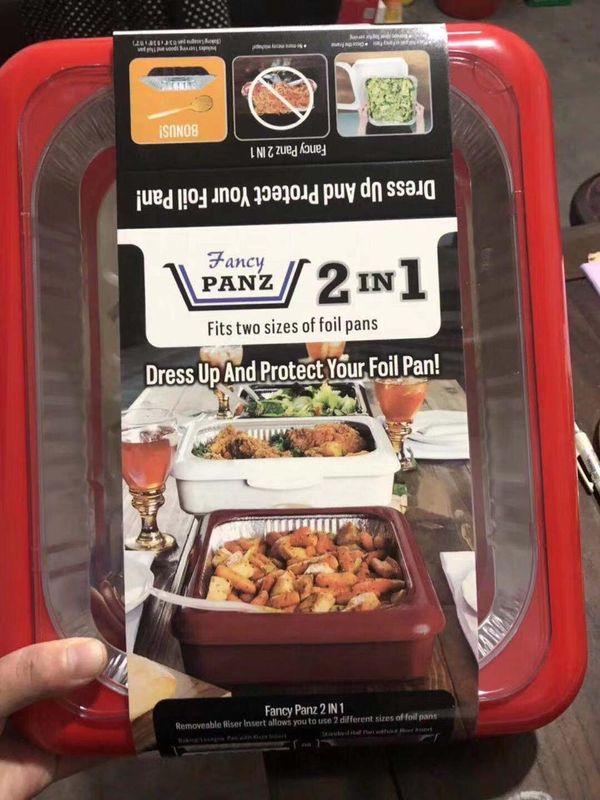 Fancy Panz: Disposable Covered Tray