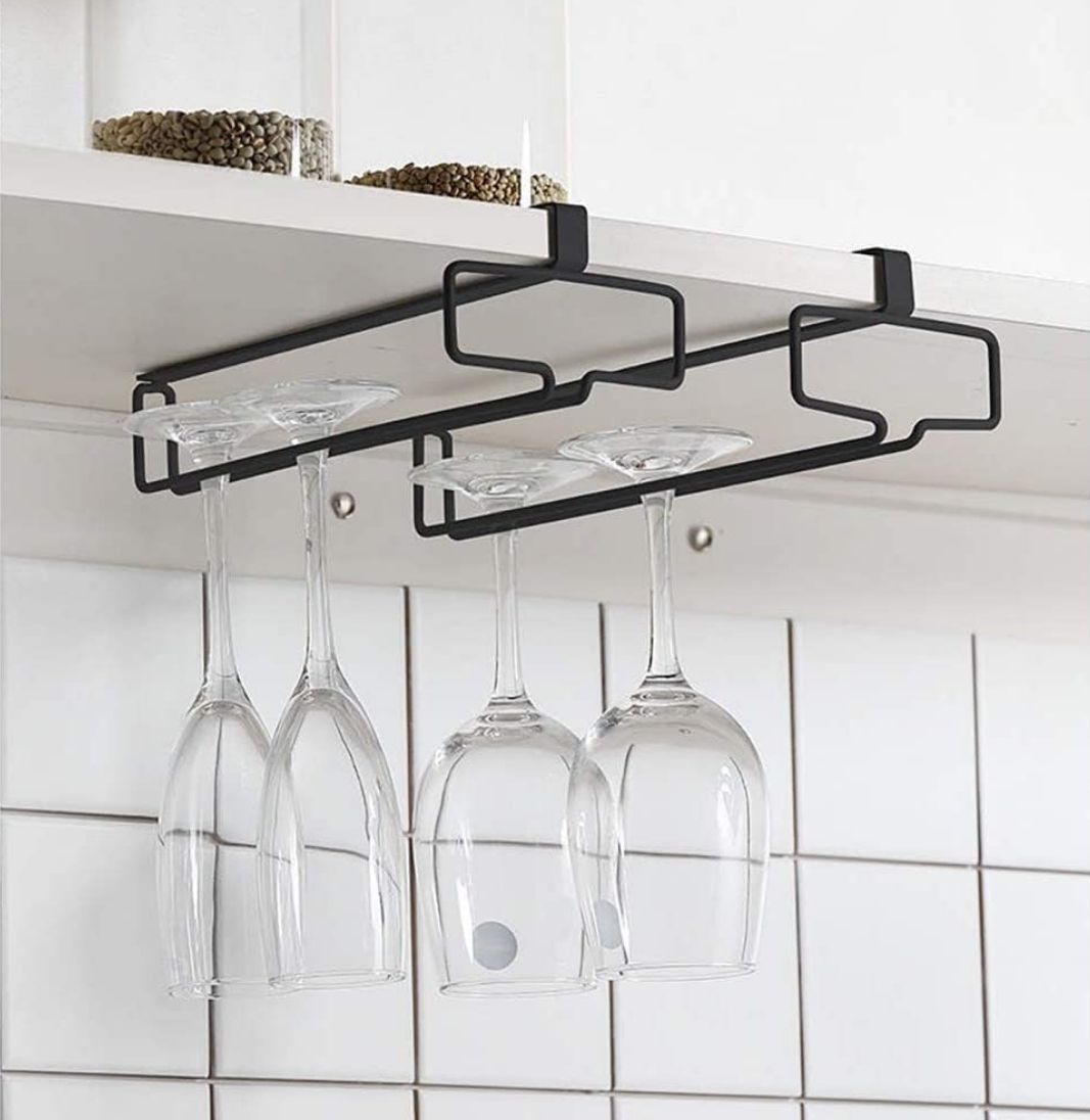 Under Cabinet Wine Glass Holder