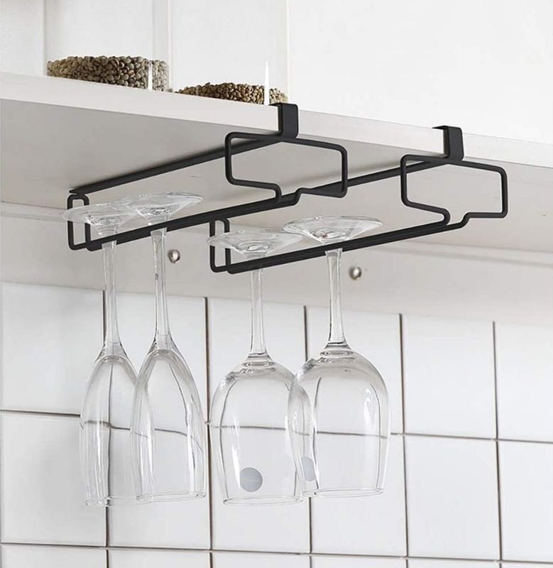 Under Cabinet Wine Glass Holder