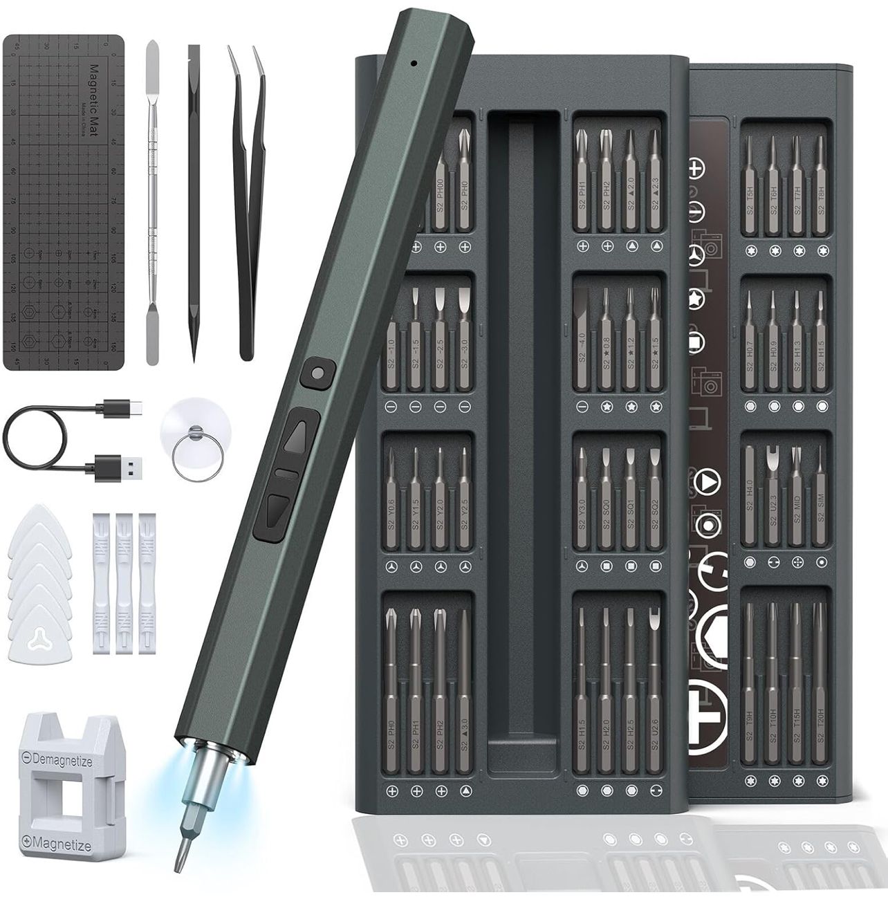 82 in 1 Mini Rechargeable Electric Screwdriver