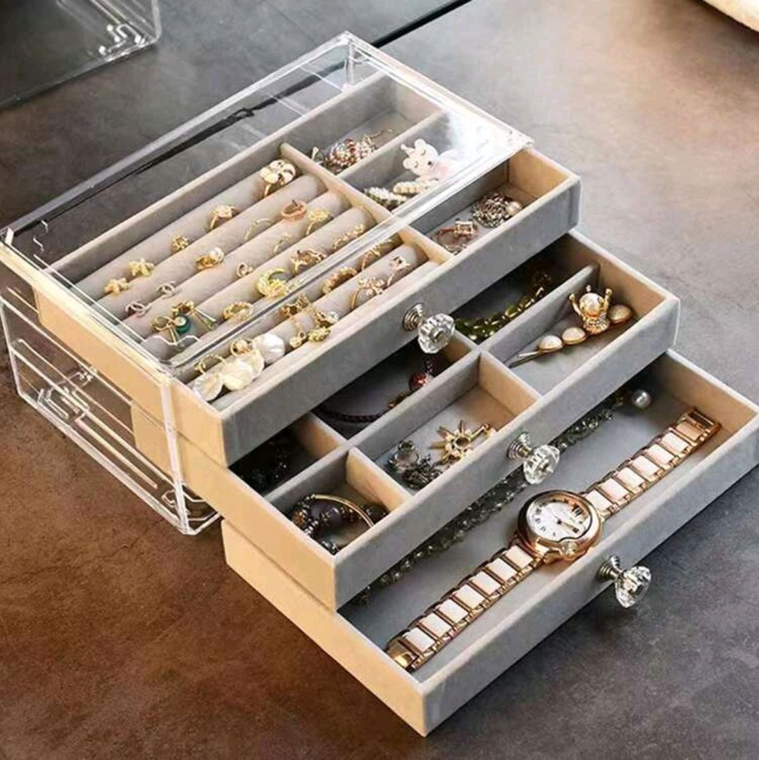3 tiered Jewelry Organizer Box