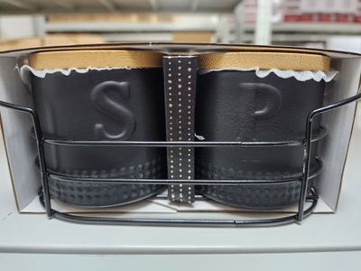 Salt and Pepper Cellar Set