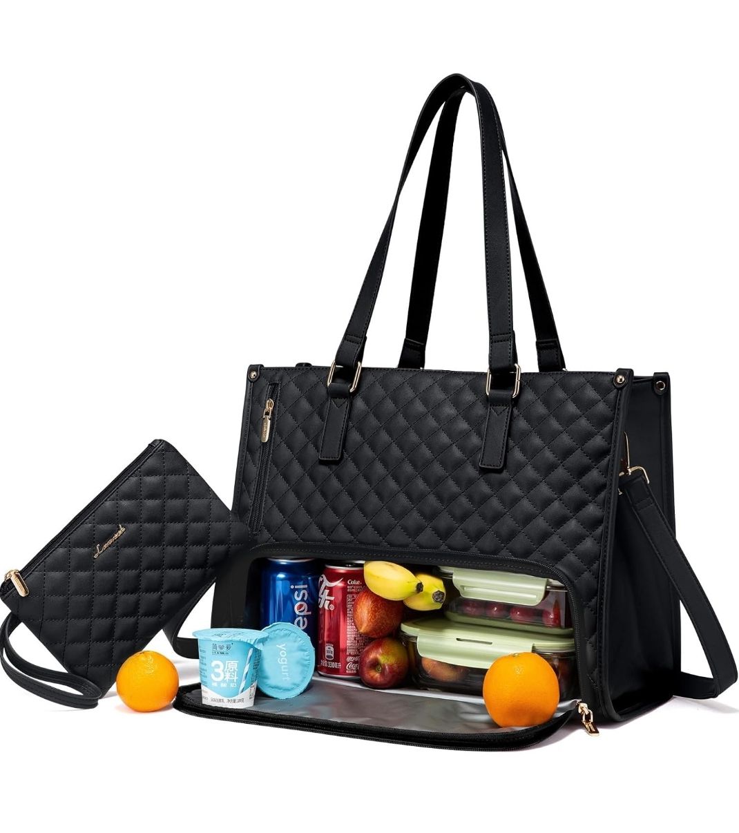 Laptop and Lunch Tote Bag