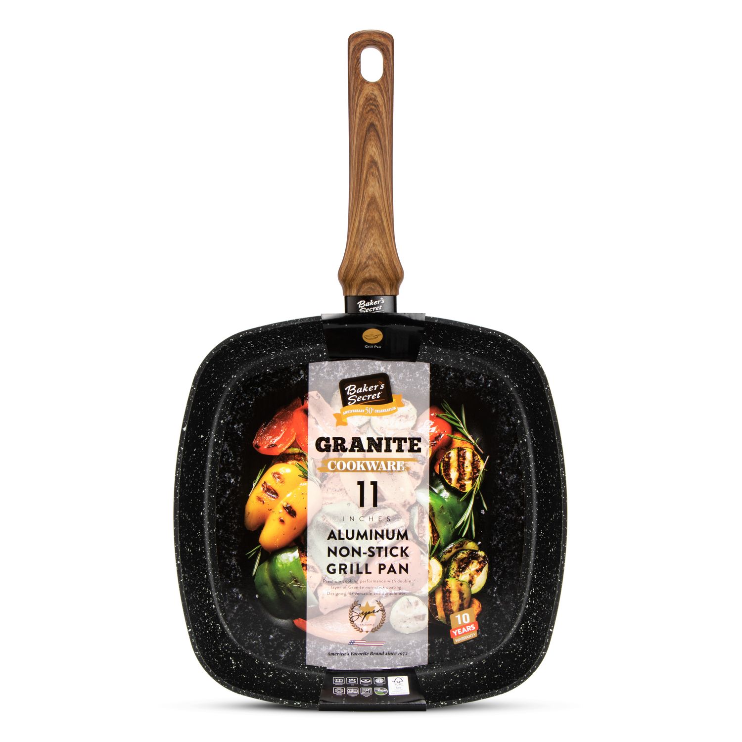 Bakers Secret Grill Pan