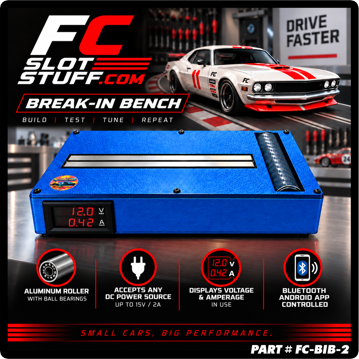 FC's Bluetooth Enabled Break in Bench