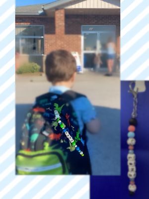 Personalized Name Backpack Clip